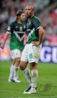 Fussball 1. Bundesliga  Saison 2010/2011: FC Bayern Muenchen - Werder Bremen
