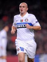 FUSSBALL  International CHL 09/10  Esteban Matias Cambiasso Deleau (Inter)