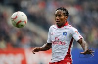 Fussball: 1. Bundesliga Saison 2010/2011: Hamburg, ROBERTO Einzelaktion