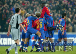 FUSSBALL UEFA CUP FC Basel JUBEL