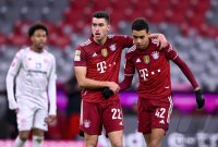 Fussball 1. Bundesliga Saison 21/22: FC Bayern Muenchen - 1. FSV Mainz 05