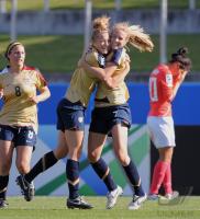 Fussball Frauen FIFA U 17  WM  2008  Korea - USA