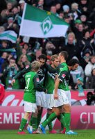 Fussball: 1. Bundesliga Saison 2010/2011: Bremen - Freiburg