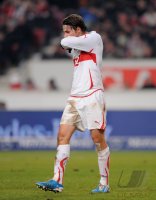 Fussball 1. Bundesliga  Saison 2010/2011:  VfB Stuttgart - TSG 1899 Hoffenheim
