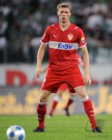 FUSSBALL, 1. BUNDESLIGA, STUTTGART, POGREBNYAK EINZELAKTION