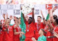 Fussball 1. Bundesliga Saison 18/19: Meister FC Bayern Muenchen