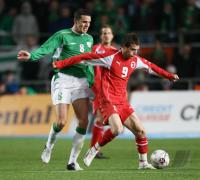 Fussball  International WM Quali Irland  -  Schweiz