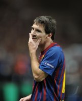 Fussball UEFA SUPER CUP 2011:  Lionel Messi (Barca)