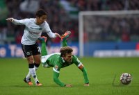 Fussball, 1. Bundesliga  Saison 2014/2015: SV Werder Bremen - Hannover 96