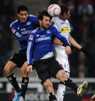 Fussball: 1. Bundesliga Saison 2010/2011, Moenchengladbach - Hamburg