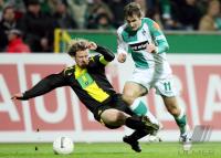Fussball, 1. Bundesliga: Bremen - Dortmund