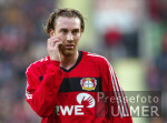 Fussball 1. Bundesliga: Bayer 04, SIMAK Gestik