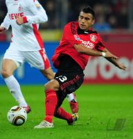 FUSSBALL, 1. BUNDESLIGA, 24. Spieltag: Leverkusen, VIDAL Einzelaktion