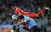 FUSSBALL WM 2010, VIERTELFINALE: Uruguay - Ghana