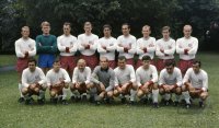 Fussball 1. Bundesliga 1968/1969:  Mannschaftsbild FC Bayern Muenchen