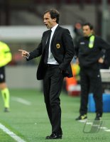 FUSSBALL SERIE A:  Trainer Massimilliano Allegri (AC Mailand)