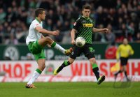 Fussball, 1. Bundesliga  Saison 2013/2014: SV Werder Bremen - Borussia Moenchengladbach