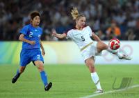 FUSSBALL  Olympia 2008   Viertelfinale Halbfinale Frauen  Japan - USA
