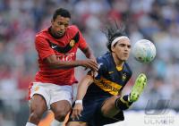 Fussball International: Audi Cup 2009  CA Boca Juniors  - Manchester United