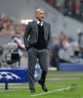 Fussball Champions League 13/14: Trainer Pep Guardiola (FC Bayern Muenchen)