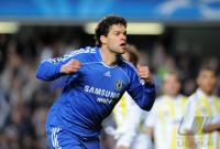 Fussball CHL  Viertelfinale:  JUBEL BALLACK (FC Chelsea)