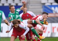 Fussball 1. Bundesliga Saison 20/21: SC Freiburg - SV Werder Bremen