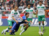FUSSBALL 1. BUNDESLIGA: Bremen - Schalke