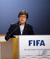 FUSSBALL 63. FIFA  Kongress auf Mauritius 2013: Moya DODD (Australien, FIFA-Exekutivkomitee)