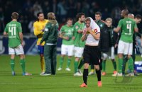 Fussball 1. Bundesliga  Saison 11/12:  SV Werder Bremen - Borussia Moenchengladbach