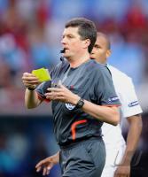 FUSSBALL EURO 2008: Portugal - Tuerkei Schiedsrichter HANDEL (GER)