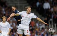 FUSSBALL  International CHL 2009/2010:  Olympique Lyon - FC Bayern  Muenchen