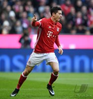 Fussball 1. Bundesliga Saison 16/17: FC Bayern Muenchen - VfL Wolfsburg