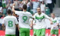 Fussball 1. Bundesliga Saison 2015/2016: VfL Wolfsburg - Eintracht Frankfurt
