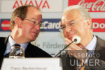 DFB Pressekonfernz: Tickets FIFA WM 2006, Beckenbauer und Linsi