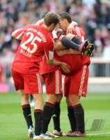 Fussball 1. Bundesliga : FC Bayern Muenchen - Bayer 04 Leverkusen