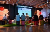 Fussball FIFA WM 2026: German House of Soccer in Manhattan / New York