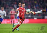 Fussball  1.Bundesliga   Saison 17/18: FC Bayern Muenchen - FC Schalke 04