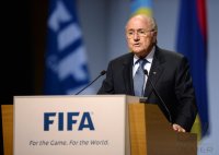 FUSSBALL 63. FIFA  Kongress auf Mauritius 2013: FIFA Praesident Joseph S. Blatter (Schweiz)