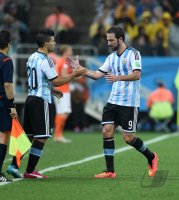 FUSSBALL WM 2014, HALBFINALE: Niederlande - Argentinien