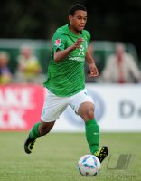 Fussball 1. Bundesliga, Testspiel: Werder Bremen, HYDE am Ball