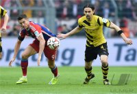 Fussball 1. Bundesliga Saison 14/15: FC Bayern Muenchen - Borussia Dortmund