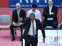 Basketball 1. Bundesliga 15/16 Hauptrunde: Walter Tigers Tuebingen - Mitteldeutscher BC