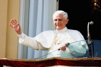 Papst Benedikt XVI. in Castel Gandolfo