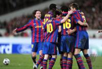 FUSSBALL  International CHL 09/10 : VfB Stuttgart -  FC Barcelona