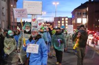 Demonstration von Gegner der Corona-Massnahmen in Reutlingen