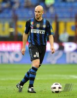 FUSSBALL SERIE A: Esteban Cambiasso (Inter Mailand)