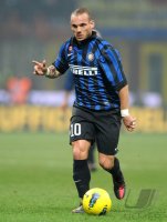 FUSSBALL SERIE A:  Wesley Sneijder (Inter Mailand)
