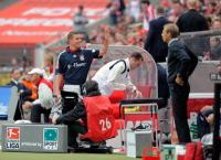 FUSSBALL 1. BUNDESLIGA: 1.FC Koeln - FC Bayern Muenchen