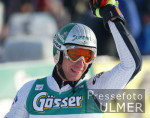 Ski Weltcup Flachau Riesentorlauf Herren - Gruber jubelt im Ziel