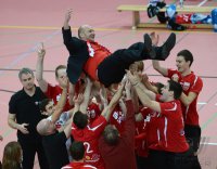 Volleyball  1. Bundesliga  12/13:  TV Rottenburg - VfB Friedrichshafen